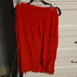 Knox Rose Vibrant Orange Skirt